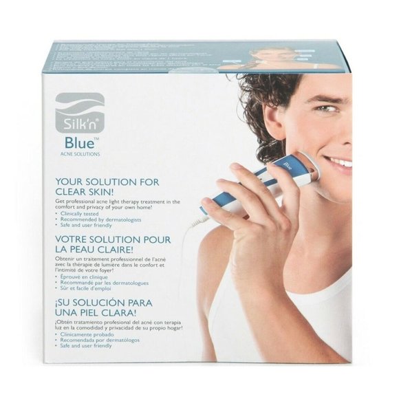 Silk'n Blue Acne Light Therapy Solutions for Clear Skin NEW - Picture 1 of 4